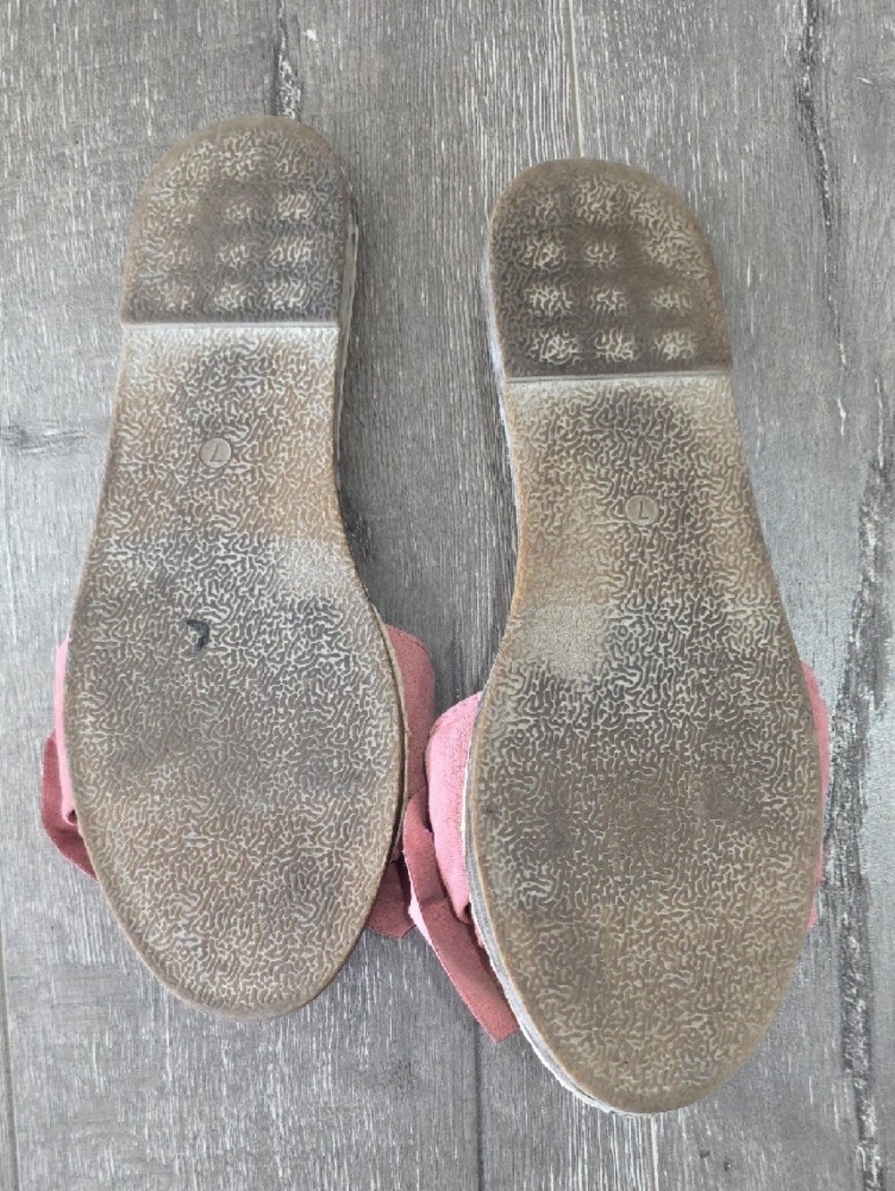 Loft Pink Bow Slide Sandals - Picture 2 of 2